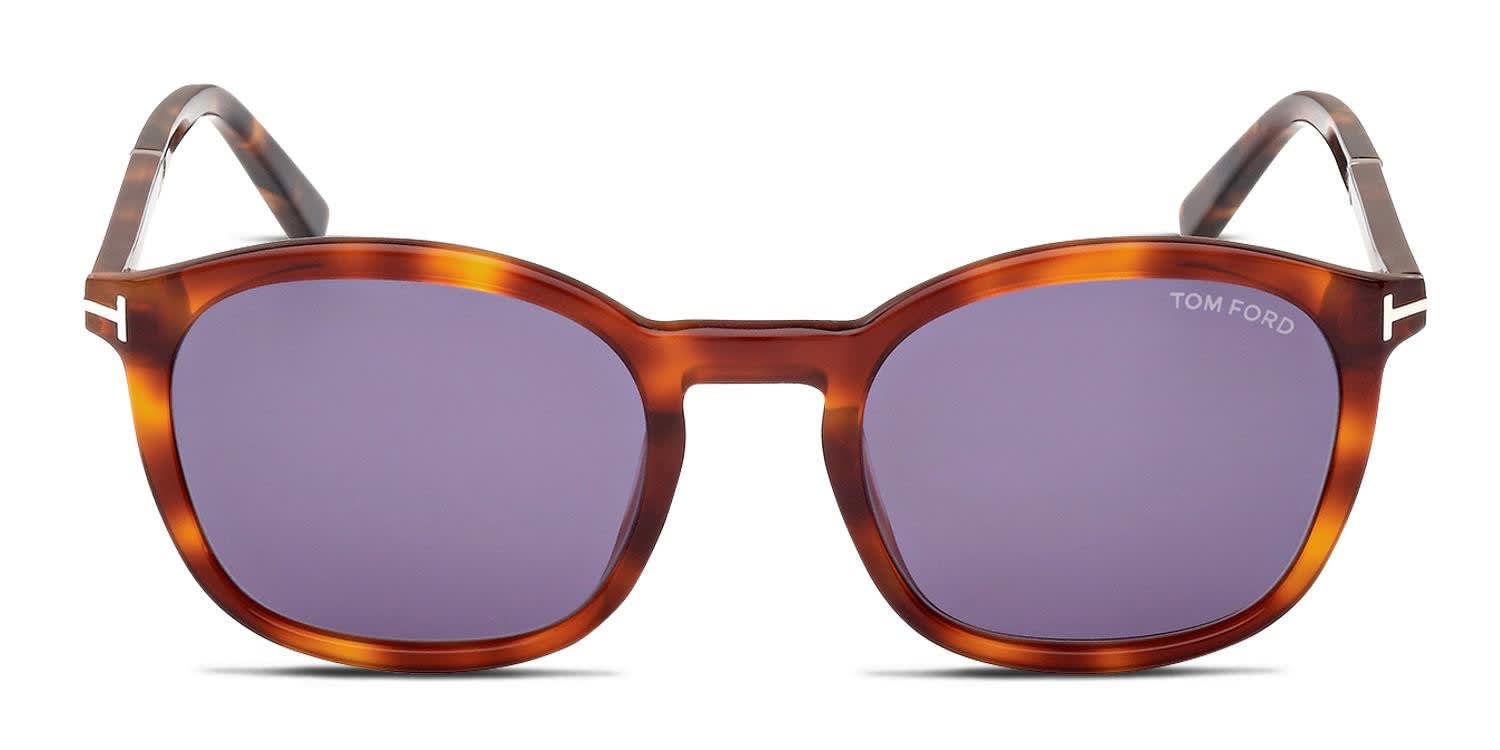 Tom Ford TF1020 Jayson Tortoise glasses - Brown - Frontal View