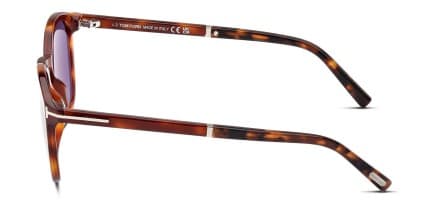 Tom Ford TF1020 Jayson Tortoise glasses - Brown - Side View