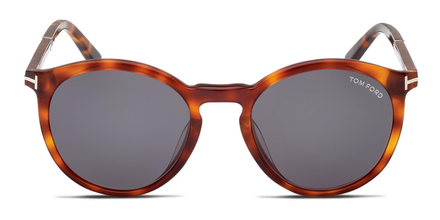 Tom Ford TF1021 Elton Tortoise, Orange glasses - Tortoise / Orange - Frontal View