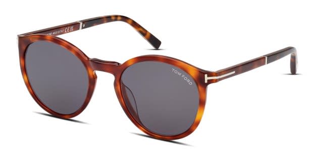 Tom Ford TF1021 Elton Tortoise, Orange Prescription Sunglasses display picture 1
