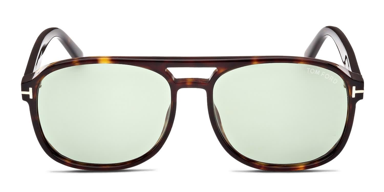 Tom Ford TF1022 Rosco Brown, Tortoise glasses - Brown / Tortoise - Frontal View