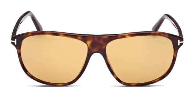 Tom Ford TF1027 Prescott Tortoise, Brown Prescription Sunglasses