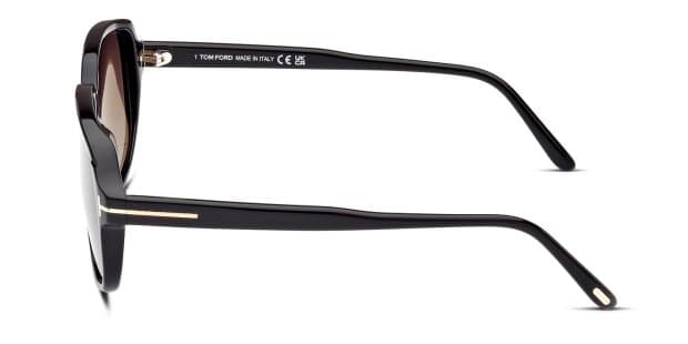 Tom Ford TF1024 Anton Shiny Black Prescription Sunglasses