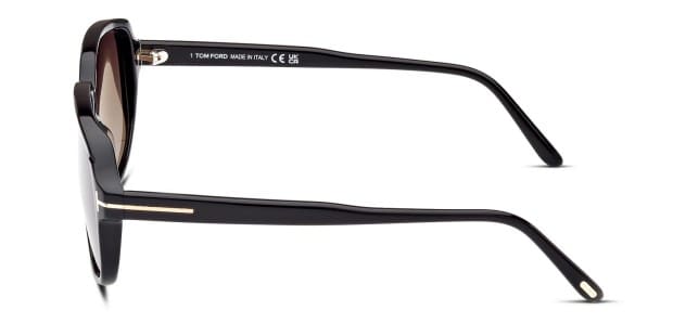 Tom Ford TF1024 Anton Shiny Black Prescription Sunglasses