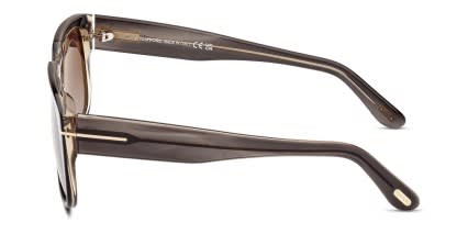 Tom Ford TF1025 Oliver-02 Gray glasses - Gray - Side View
