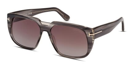 Tom Ford TF1025 Oliver-02 Gray glasses - Gray - Angle View