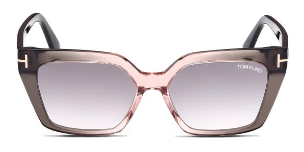 Tom Ford TF1030 Winona Gray, Pink Prescription Sunglasses
