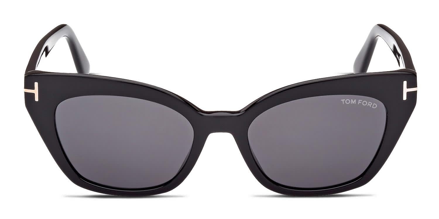 Tom Ford TF1031 Juliette Shiny Black glasses - Shiny Black - Frontal View