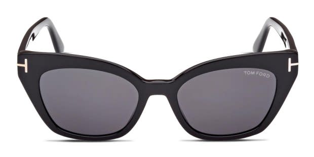 Tom Ford “Julianne” sun glasses (black) Tom Ford Juliette XL (52 - 18) with Grey lenses and Black  main image 3