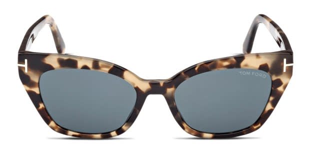Tom Ford TF1031 Juliette Tortoise, Beige Prescription Sunglasses display picture 1