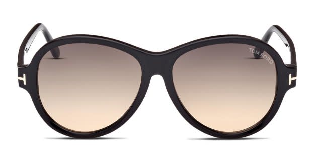 ✨美品✨TOM FORD Camryn TF1033 52F サングラス 鼈甲 Tom Ford TF1033 Camryn Shiny Black Prescription Sunglasses