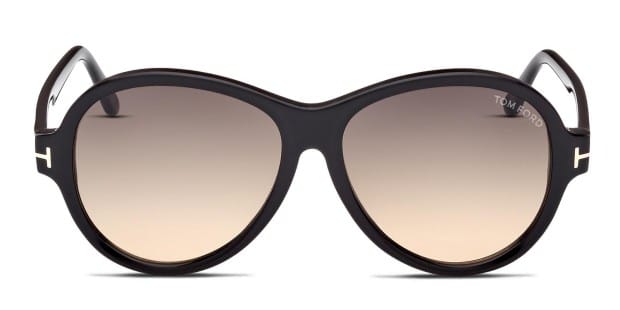 Tom Ford TF1033 Camryn Shiny Black Prescription Sunglasses