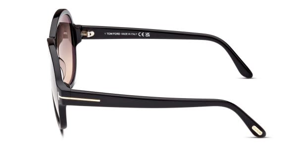 Tom Ford TF1033 Camryn Shiny Black Prescription Sunglasses