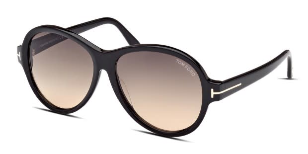 Tom Ford TF1033 Camryn Shiny Black Prescription Sunglasses