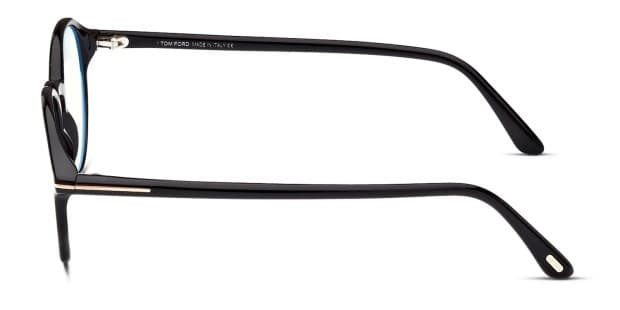 Tom Ford TF5867-B Shiny Black Eyeglasses | Includes FREE Rx