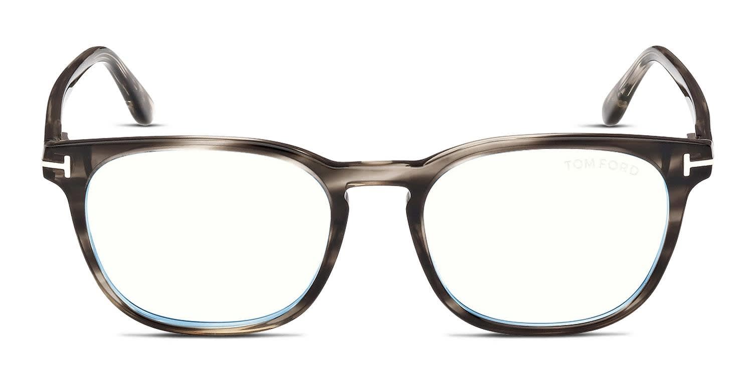 TOM FORD　TF5398 Tom Ford TF5398 Brown Eyeglasses | Includes FREE Rx Lenses