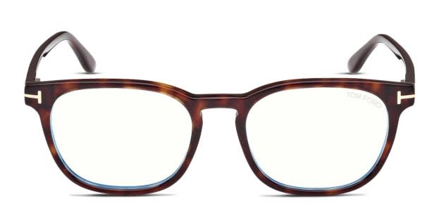 Tom Ford glasses frame with case - tortoiseshell with RX lenses Tom Ford TF5872-B Tortoise Eyeglasses | Includes FREE Rx Lenses main image 4