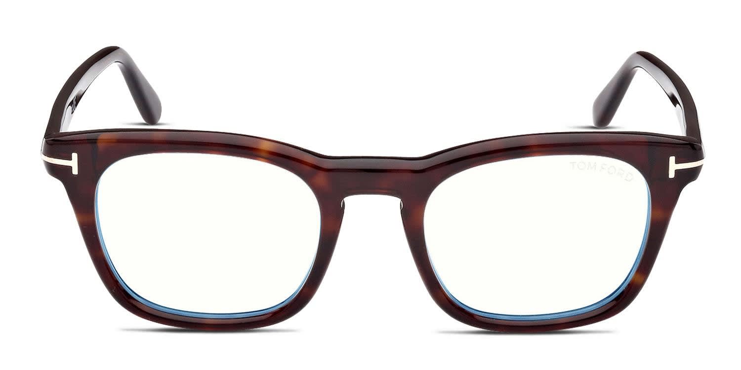 Tom Ford TF5870-B Brown, Tortoise glasses - Brown / Tortoise - Frontal View