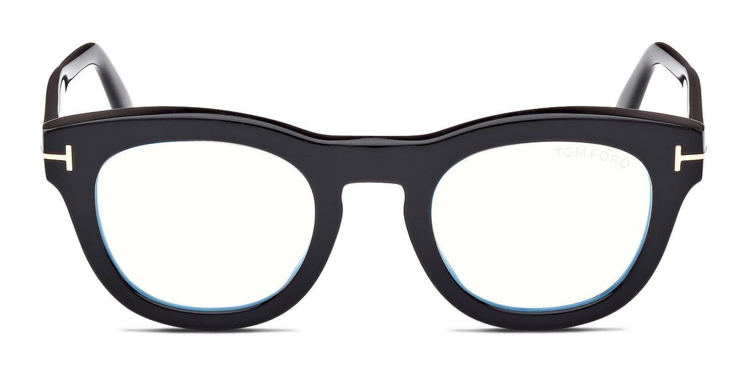 Tom Ford TF5533-B Shiny Black Prescription Eyeglasses