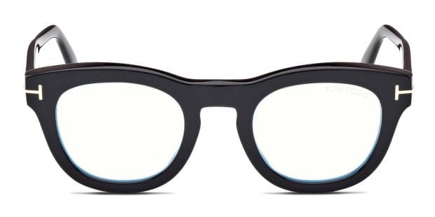 Tom ford black eyeglasses hot sale