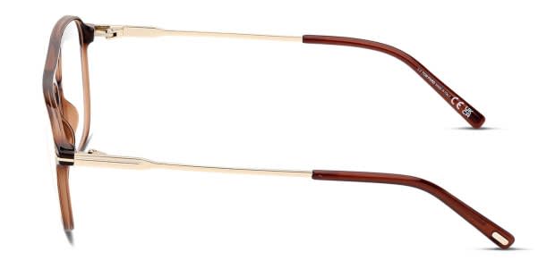Tom Ford TF5874-B Brown Eyeglasses | Includes FREE Rx Lenses