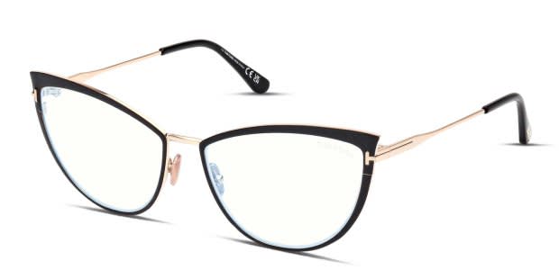 Tom Ford EYEGLASSES TF5877B-001-56 New with case Brand New Authentic Tom Ford TF 5877 Eyeglasses 001 Frame FT  main image 2