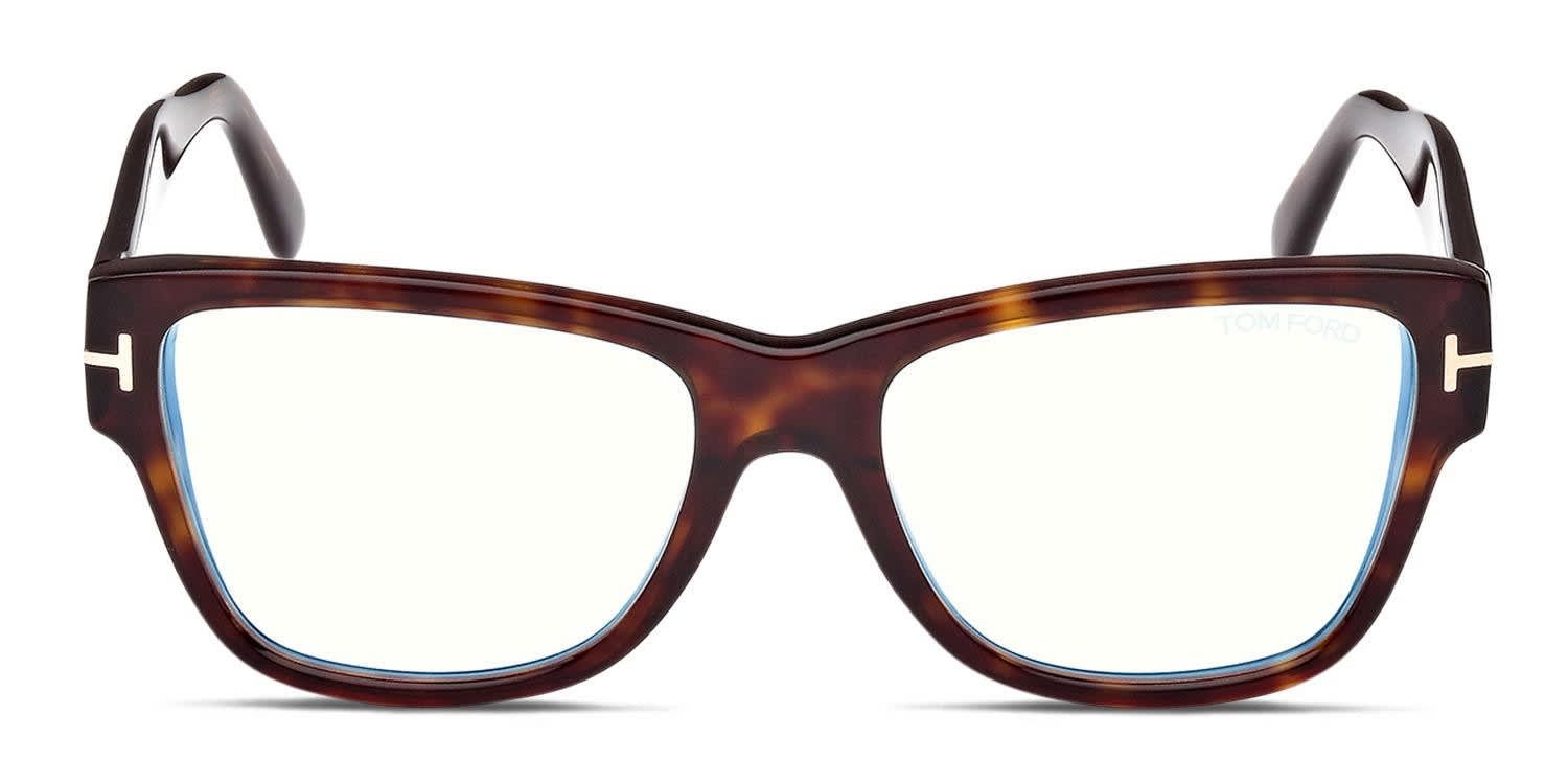 Tom Ford TF5878-B Brown, Tortoise glasses - Brown / Tortoise - Frontal View