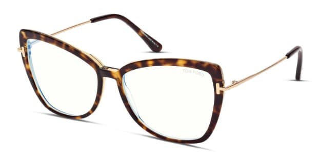 Tom Ford TF5882-B Tortoise Eyeglasses | Includes FREE Rx Lenses