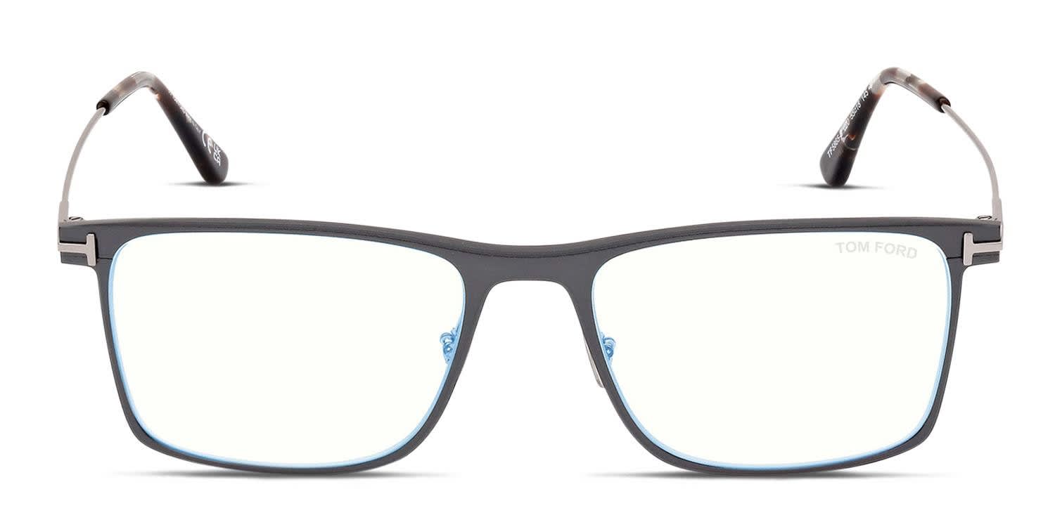 ポン  トムフォードTF5865-Bメガネ サングラス Tom Ford TF5865-B Gray Eyeglasses | Includes FREE Rx Lenses