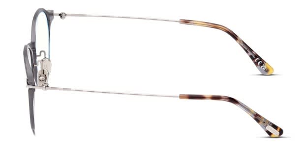 Tom Ford TF5866-B Gunmetal Eyeglasses | Includes FREE Rx Lenses