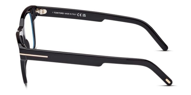 Tom Ford TF5886-B Shiny Black Eyeglasses | Includes FREE Rx Tom Ford TF5886-B Shiny Black Eyeglasses | Includes FREE Rx