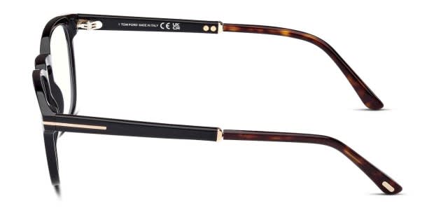 Tom Ford TF5890-B Shiny Black Eyeglasses | Includes FREE Rx  display picture 3
