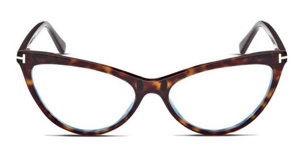 Tom Ford TF5896-B w/Clip-On Tortoise Eyeglasses | Includes FREE Rx