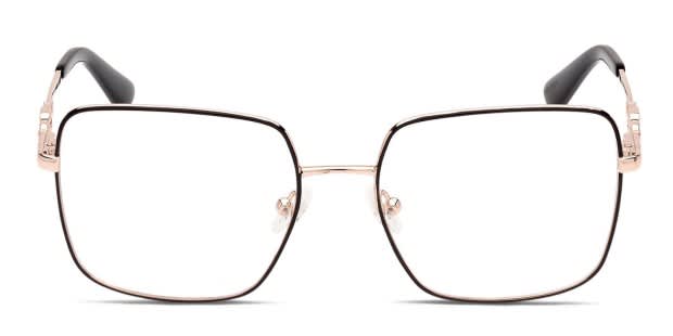 Guess GU2953 Black Gold Eyeglasses Includes FREE Rx Lenses