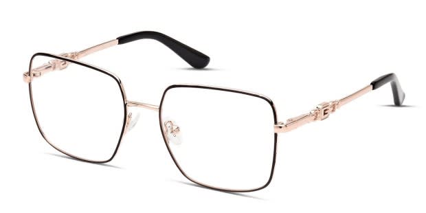 Guess black and gold glasses outlet