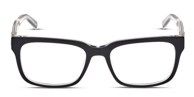 NWT Guess GU50084 Black Rectangle 54mm Eyeglasses Kits.com -- Guess GU50084 main image 4