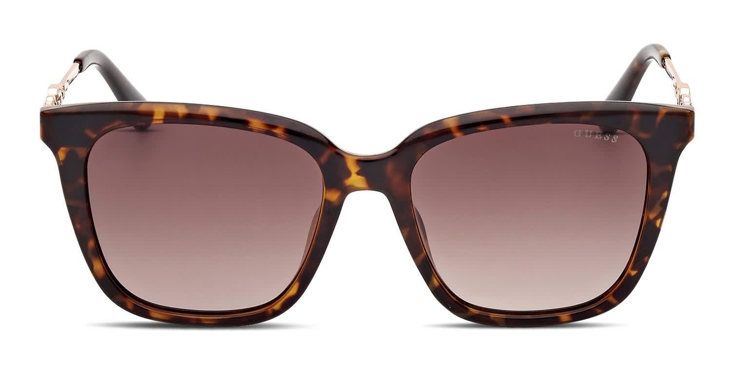 Guess Women\'s Cat-Eye Sunglasses in Tortoise Brown with Gradient Lenses Guess Cat Eye Sunglasses Brown Tortoise Gold Frame Brown  main image 2
