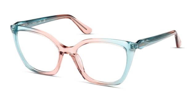 Guess GU2965 Pink/Blue/Clear Eyeglasses | Includes FREE Rx  display picture 3