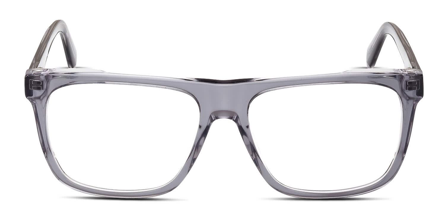 Guess GU50089 Gray, Clear glasses - Gray / Clear - Frontal View
