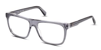 Guess GU50089 Gray, Clear glasses - Gray / Clear - Angle View