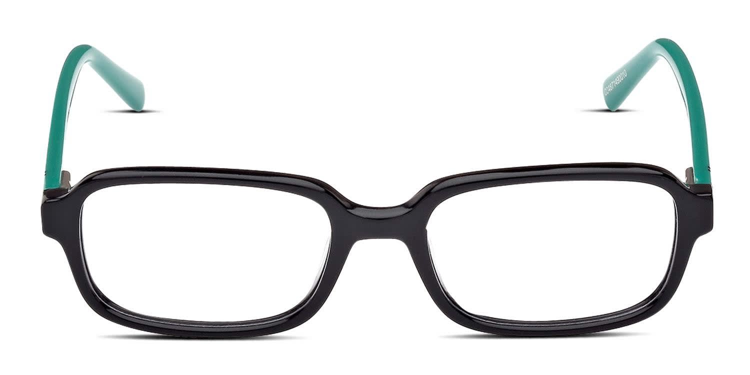 Guess GU9230 Kids Shiny Black glasses - Shiny Black - Frontal View