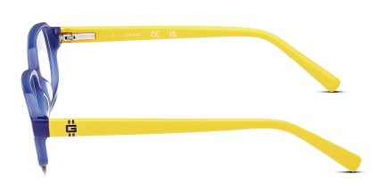 Guess GU9230 Kids Blue glasses - Blue - Side View