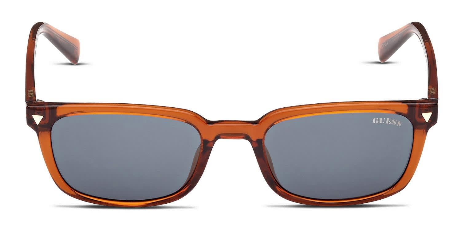 Guess GU8284 Orange Prescription Sunglasses - 50% Off Lenses