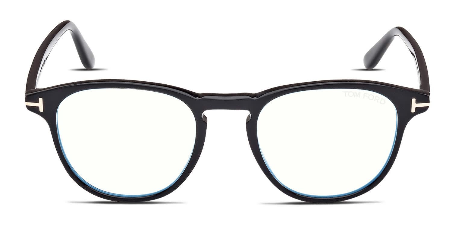 Tom Ford TF5899-B Shiny Black glasses - Shiny Black - Frontal View
