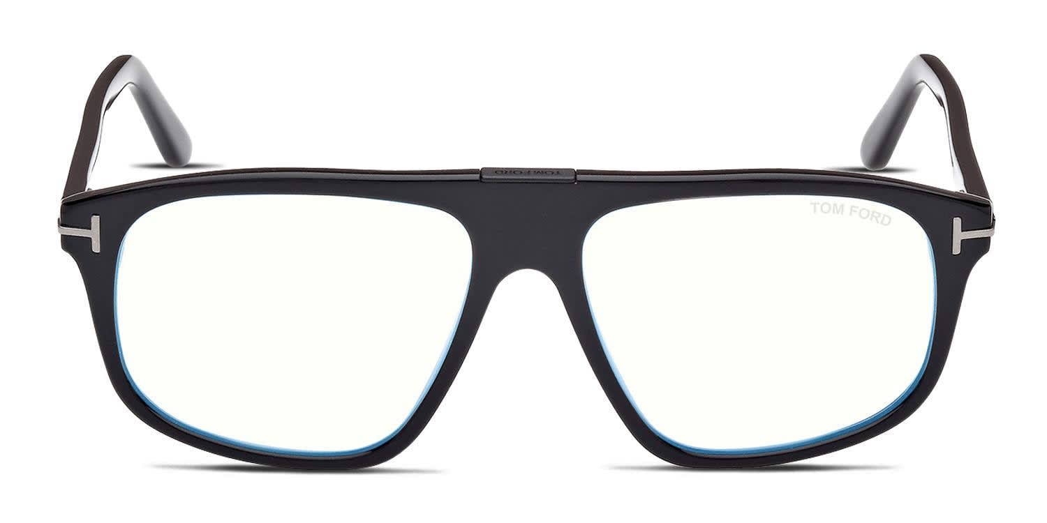 Tom Ford TF5901-B-N Shiny Black glasses - Shiny Black - Frontal View