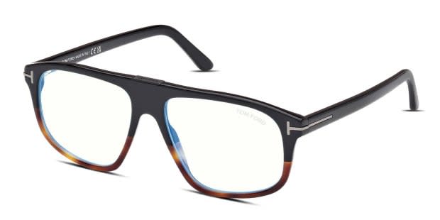 Tom Ford TF5901-B-N Black, Tortoise Prescription Eyeglasses