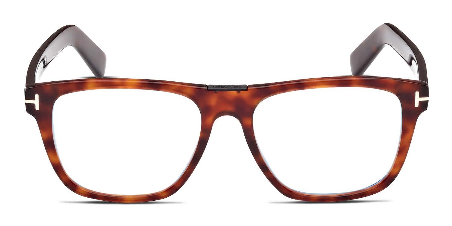 Tom Ford TF5398 Brown Eyeglasses | Includes FREE Rx Lenses