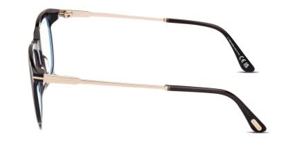 Tom Ford TF5904-B Black glasses - Black - Side View