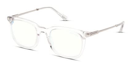 Tom Ford TF5904-B Clear glasses - Clear - Angle View
