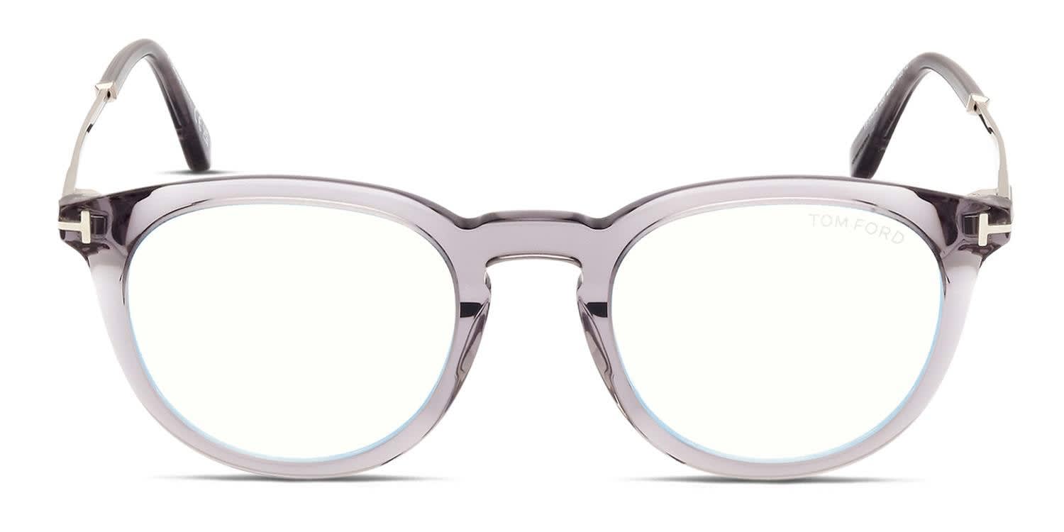 Tom Ford TF5905-B Gray, Clear Prescription Eyeglasses